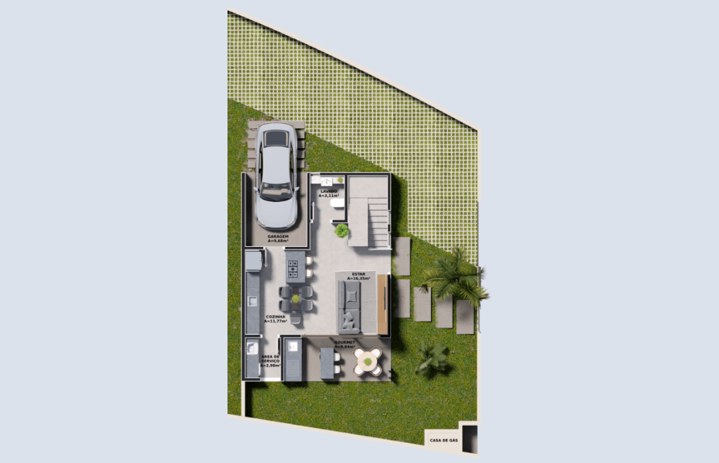 Planta Superior Casa 1