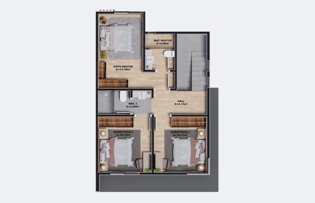 Planta Superior Casa 2